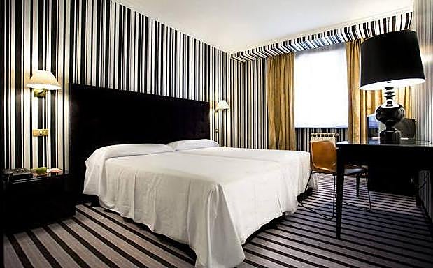 Vista de una habitación de hotel