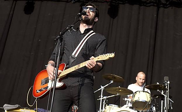 Actuación de Viva Suecia en el festival WAM de Murcia.