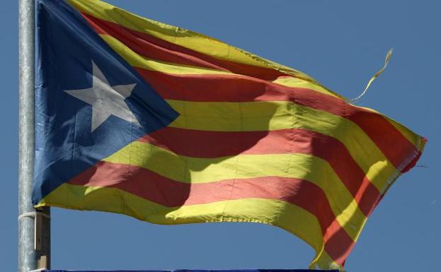 Bandera independentista catalana.