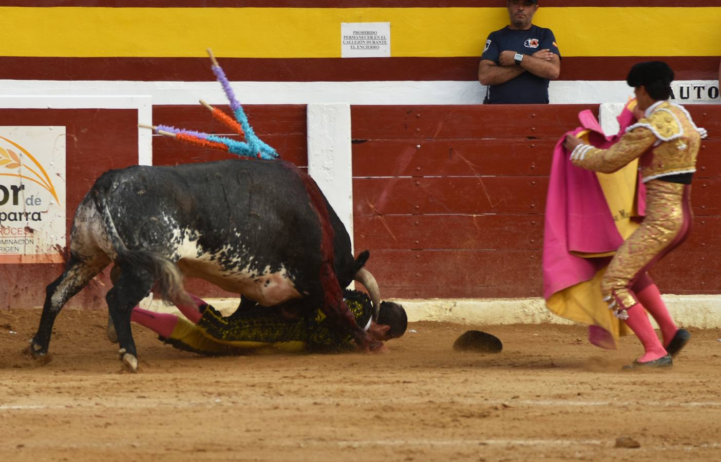 Paseó el trofeo Miguel Ángel Pacheco, que entró en los carteles de Calasparra por la vía de la sustitución