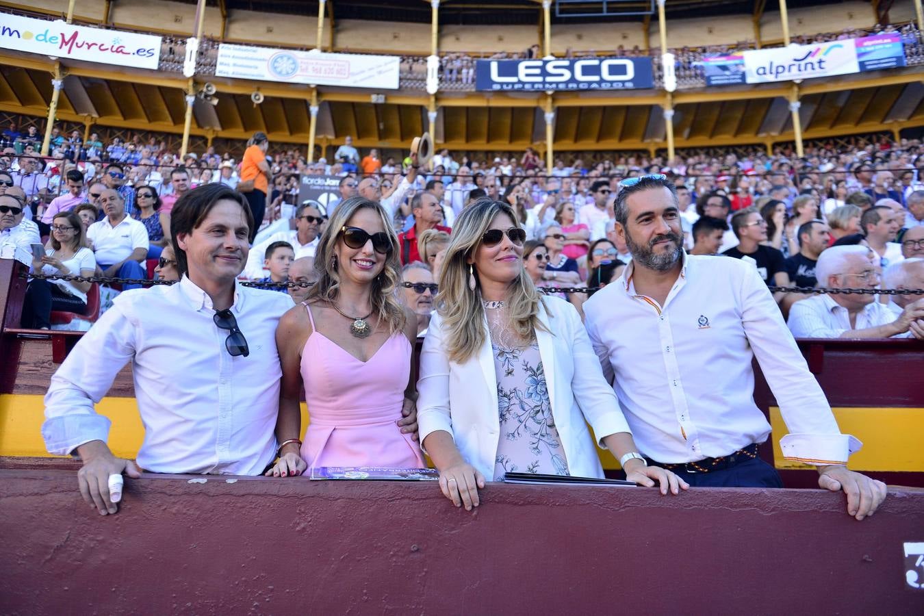 Ambiente en la primera corrida de la Feria de Murcia