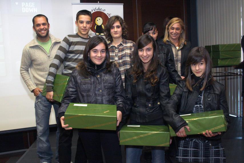 El concurso 'Mi Periódico Digital', organizado por la Consejería de Educación y laverdad.es, entrega sus premios en un acto de entrega con más de cien asistentes