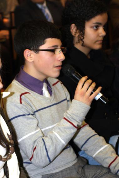 El concurso 'Mi Periódico Digital', organizado por la Consejería de Educación y laverdad.es, entrega sus premios en un acto de entrega con más de cien asistentes