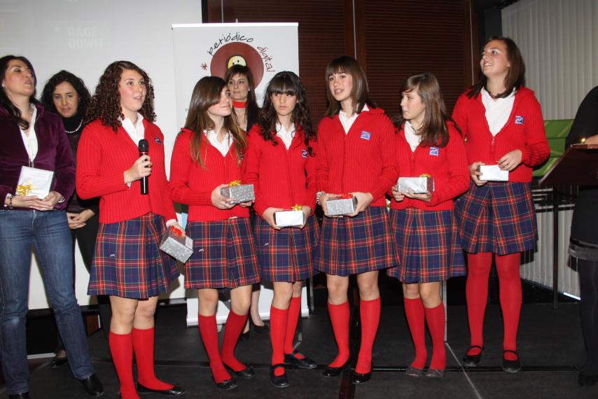 El concurso 'Mi Periódico Digital', organizado por la Consejería de Educación y laverdad.es, entrega sus premios en un acto de entrega con más de cien asistentes