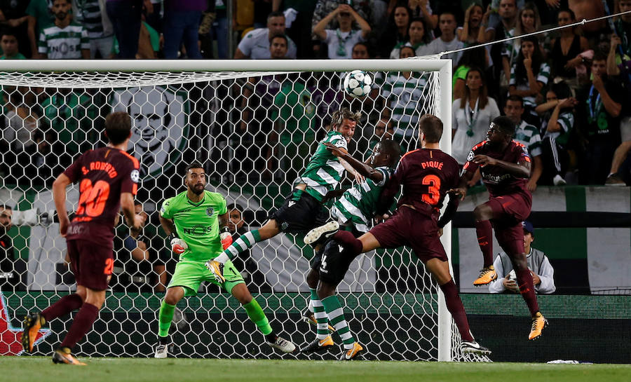 El conjunto dirigido por Ernesto Valverde visita el José Alvalade en encuentro correspondiente a la segunda jornada del Grupo D de la Liga de Campeones.