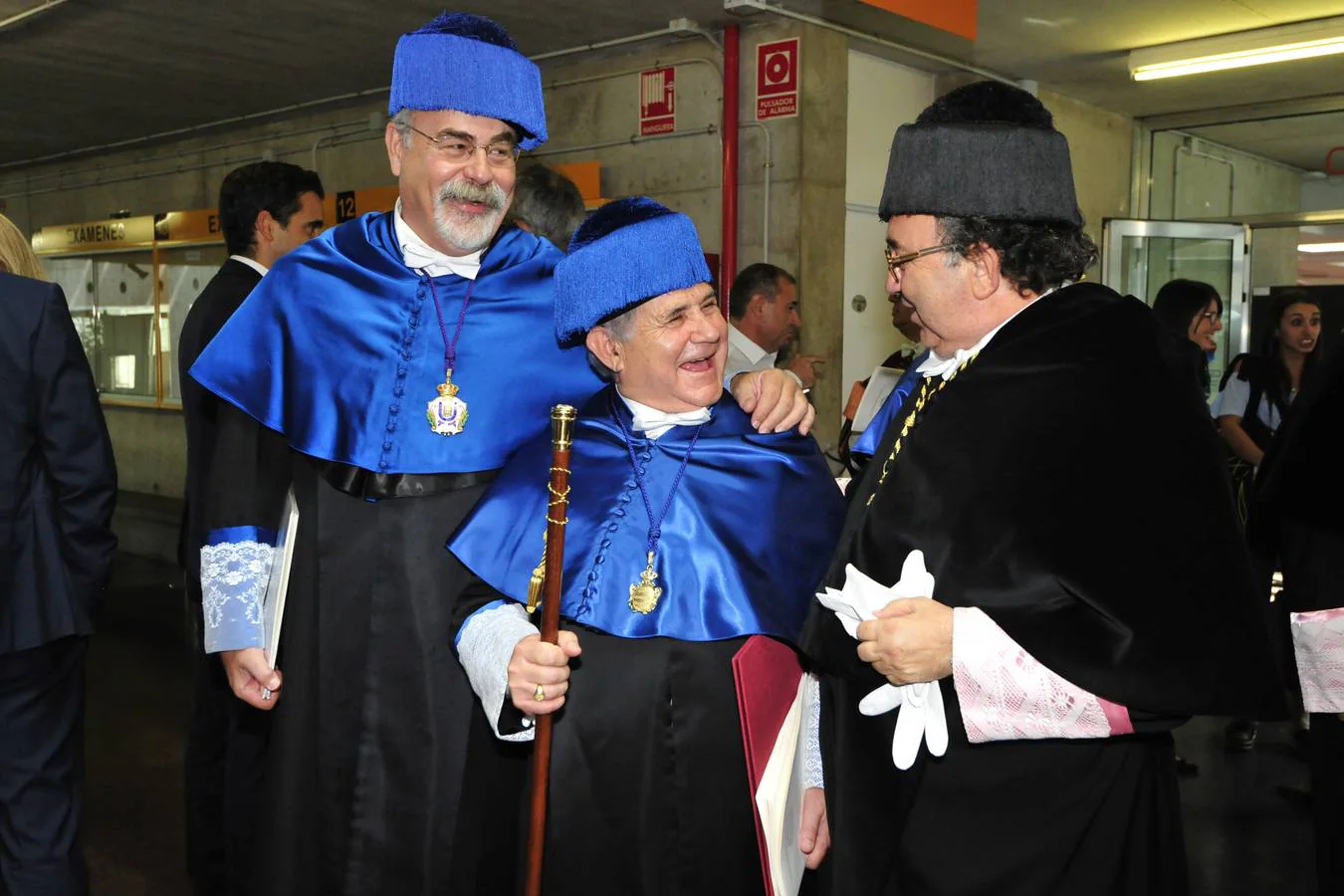 La UMU y la UPCT darán la batalla en el debate de la nueva Ley de Universidades, que el presidente de la Comunidad, Fernando López Miras, puso ayer sobre la mesa durante el acto solemne de apertura del curso, celebrado en Espinardo