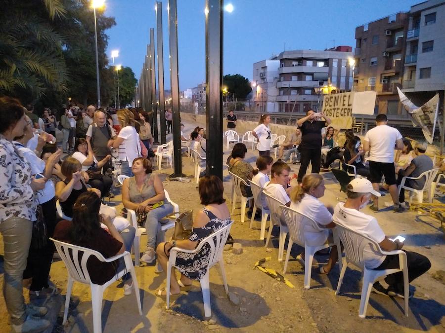 Concentración este martes por la noche. 