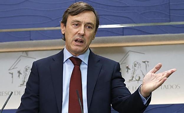 El portavoz del PP en el Congreso, Rafael Hernando.