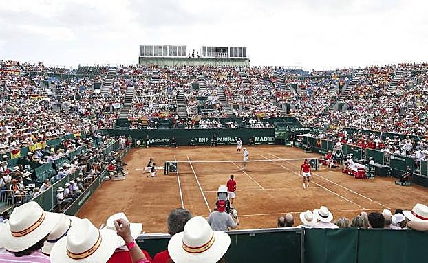 Semifinal de la Copa Davis disputada en la Región ante Israel en 2009. 