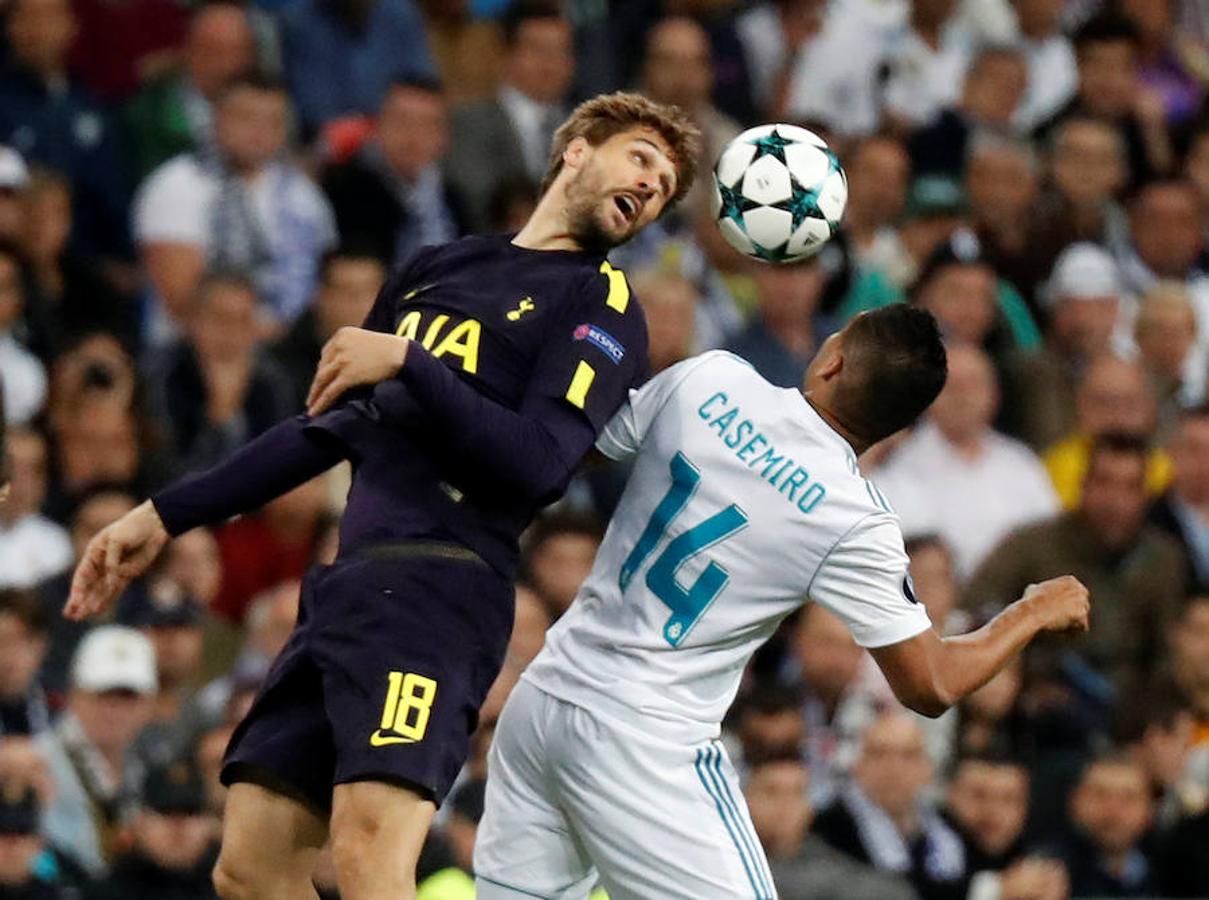 El Real Madrid se midió al Tottenham, que nunca había marcado un gol en sus duelos anteriores pero esta vez sí fue capaz de anotar en la meta madridista.