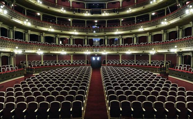 Interior del Teatro Romea.