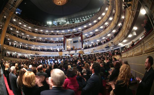 Vista general del Teatro Real.