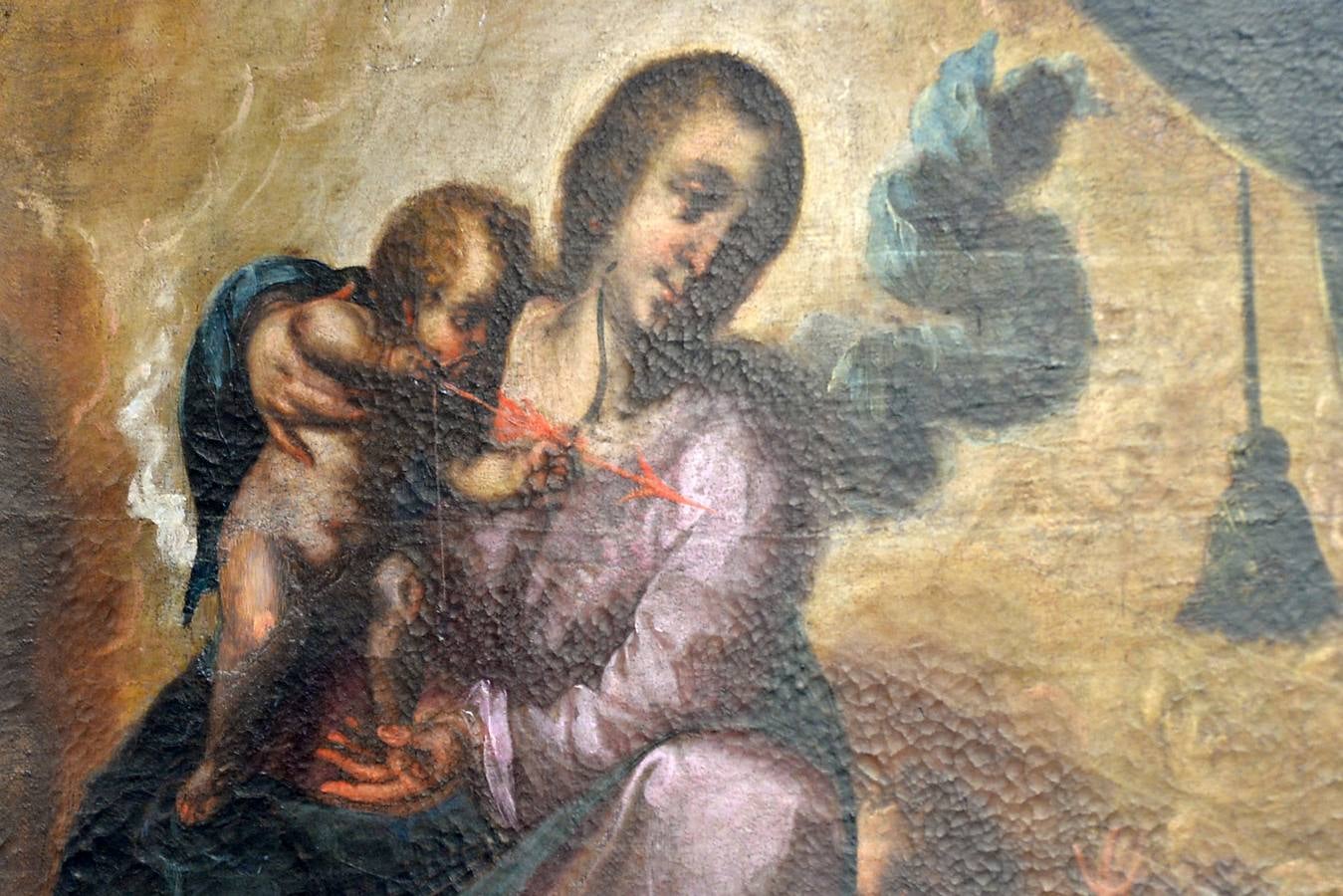 'La Inmaculada', 'El incesto de las hijas de Lot' y el 'Éxtasis de Santa Teresa' regresan tras seis meses en un taller de restauración de Murcia