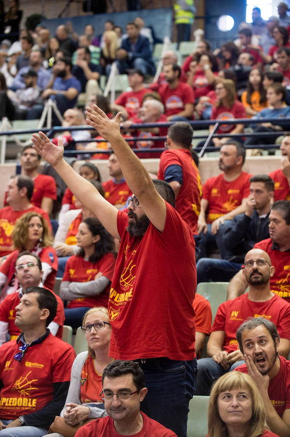 Un inexplicable mate de David Navarro en el último segundo deja helado al Palacio de los Deportes