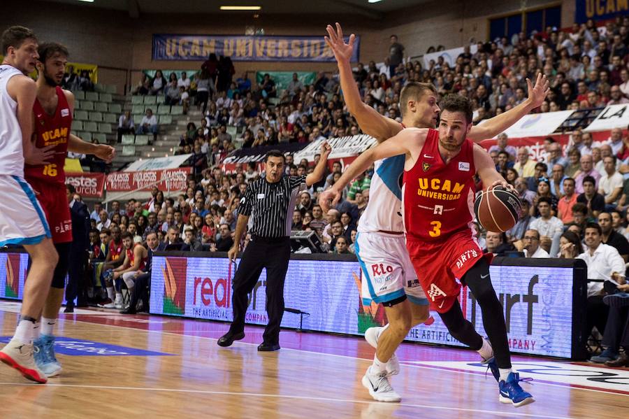 Mal partido de un UCAM que en ningún momento del partido desplegó un buen juego