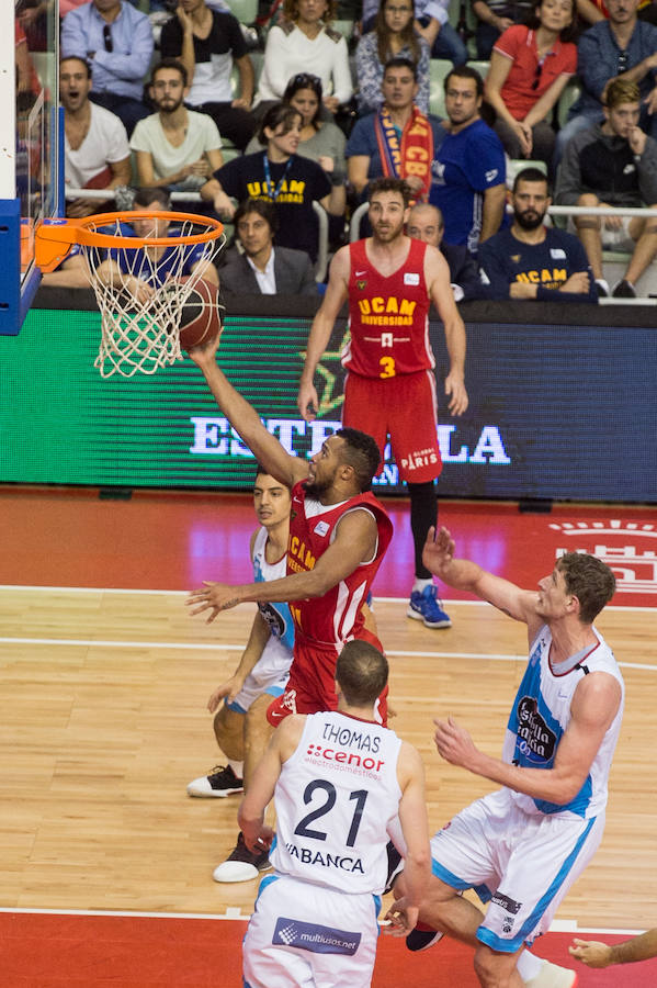 Mal partido de un UCAM que en ningún momento del partido desplegó un buen juego