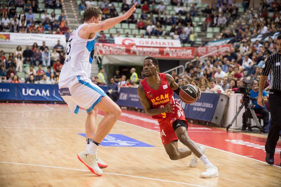 Mal partido de un UCAM que en ningún momento del partido desplegó un buen juego