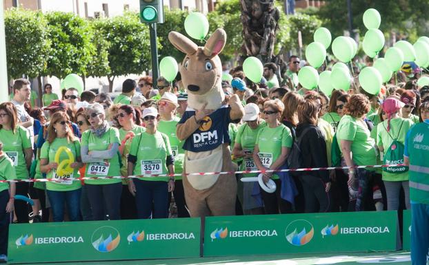 Imagen. Salida de la carrera. 