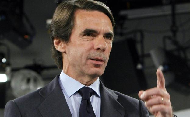 Aznar dice que, si ganan los independentistas, Cataluña quedará sumida en «el imperio de la anarquía»