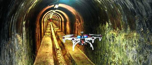 Un dron inspecciona la red de alcantarillado de una ciudad, reduciendo gastos y riesgos laborales.