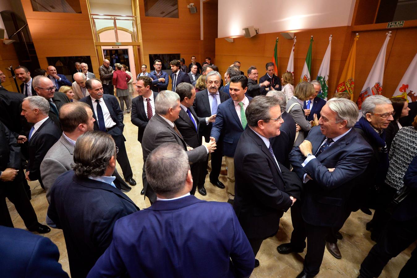 Toma de posesion de Francisco Bernabe como nuevo delegado gobierno de Murcia en el Palacio San Esteban
