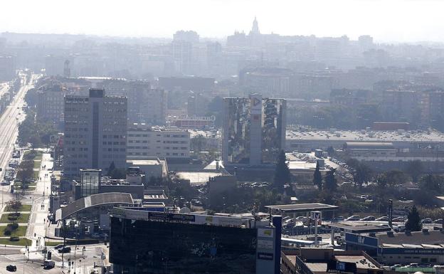 Vista aérea de Murcia, en una imagen de archivo.