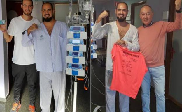 Marcos Rosa, diagnosticado por tercera vez de leucemia, no se rinde 