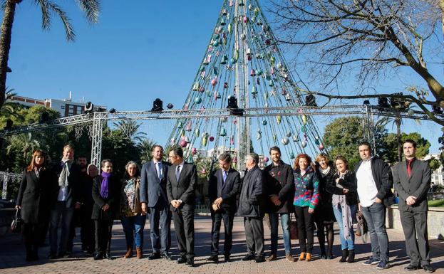 Presentación de las actividades navideñas del Ayuntamiento de Murcia. 