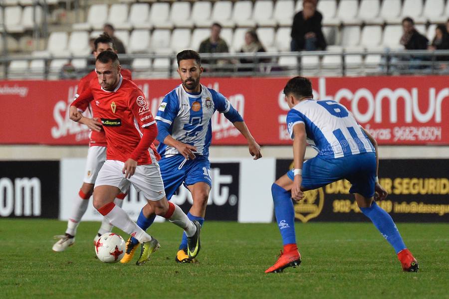 Los granas se dejan dos puntos en casa ante un Lorca atrevido que se pudo llevar la victoria y da un paso atrás en la lucha por el 'playoff'