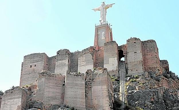 El castillo de Monteagudo.