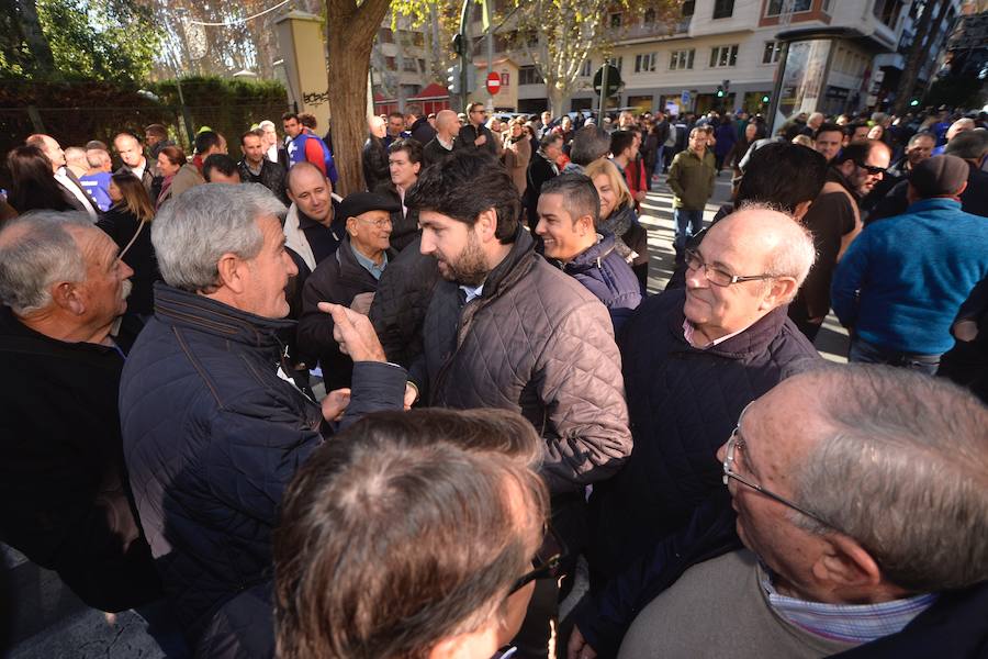 Lucas Jiménez, portavoz del Círculo por el Agua, pide el «cese del presidente de la CHS, del Comisario de Aguas y su secretario general»