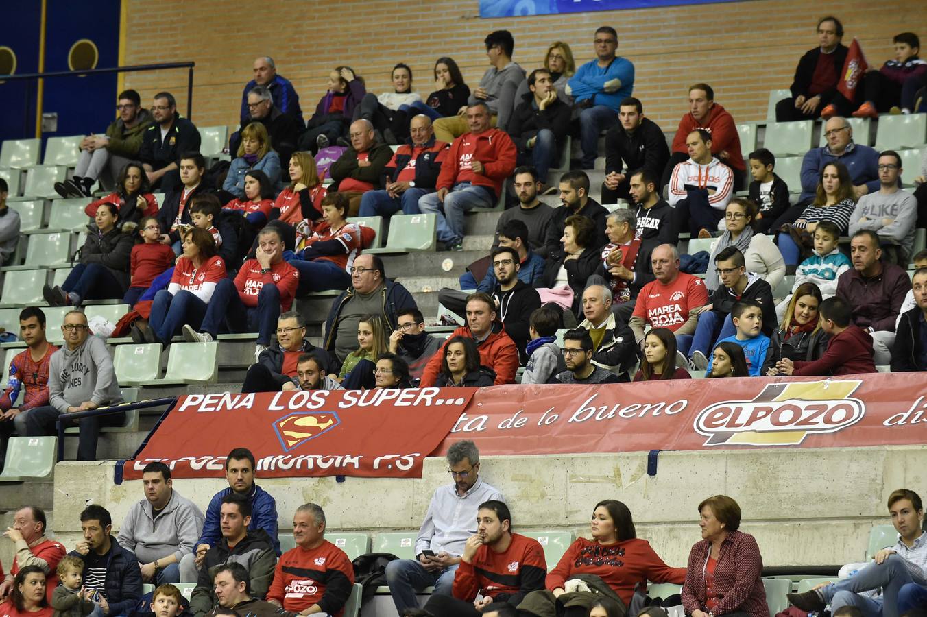 Con los ecos del 12-1 al Naturpellet Segovia, ElPozo se presentó este viernes de nuevo en casa, ante unos aficionados que volvieron a demostrar que los partidos contra los rivales de la zona baja no les atraen