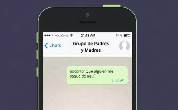 Esto pasa en los temidos grupos de Whatsapp de padres del colegio