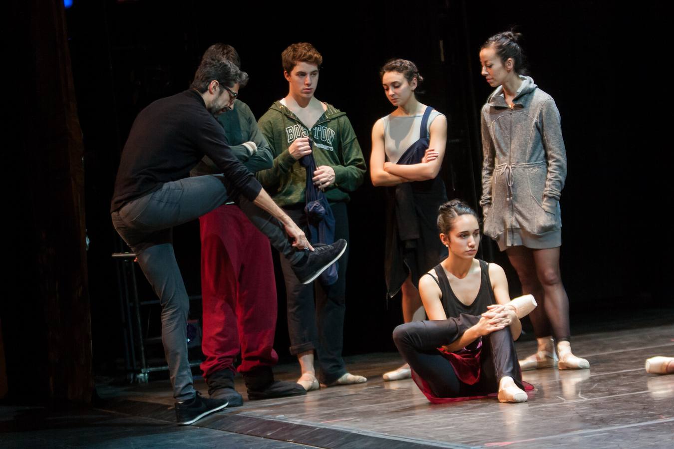 La Compañía Nacional de Danza realiza su último ensayo antes de mostrar, en el Auditorio Víctor Villegas, la coreografía inspirada en la obra de Cervantes