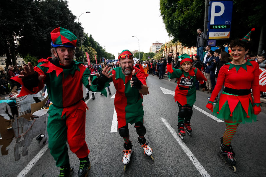 Miles de corredores se han dado cita para despedir el año corriendo en una multitudinaria prueba