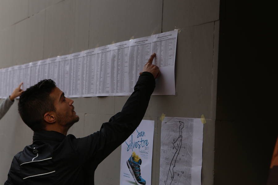 Así estaban las calles de Lorca en la carrera que despedía el año