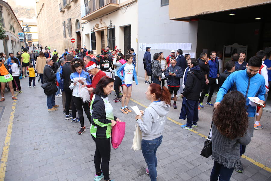 Así estaban las calles de Lorca en la carrera que despedía el año