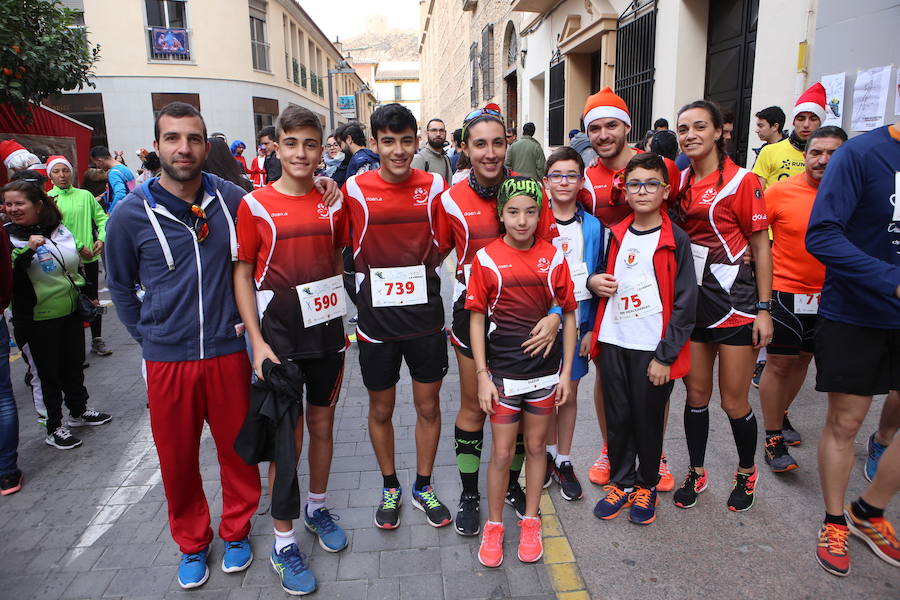 Así estaban las calles de Lorca en la carrera que despedía el año