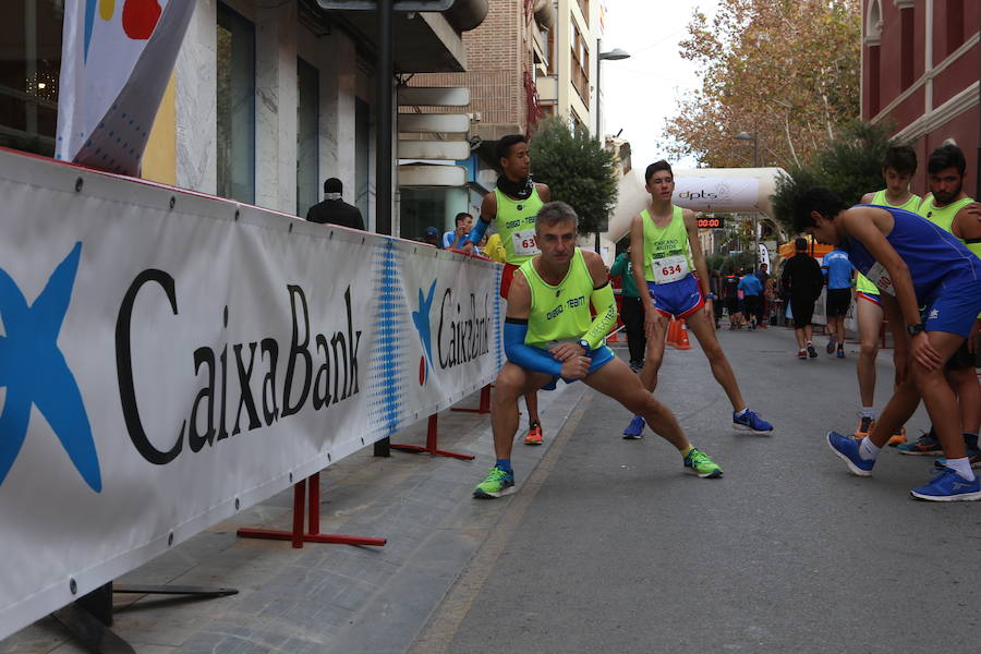 Así estaban las calles de Lorca en la carrera que despedía el año