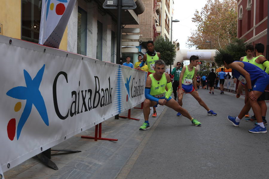 Así estaban las calles de Lorca en la carrera que despedía el año