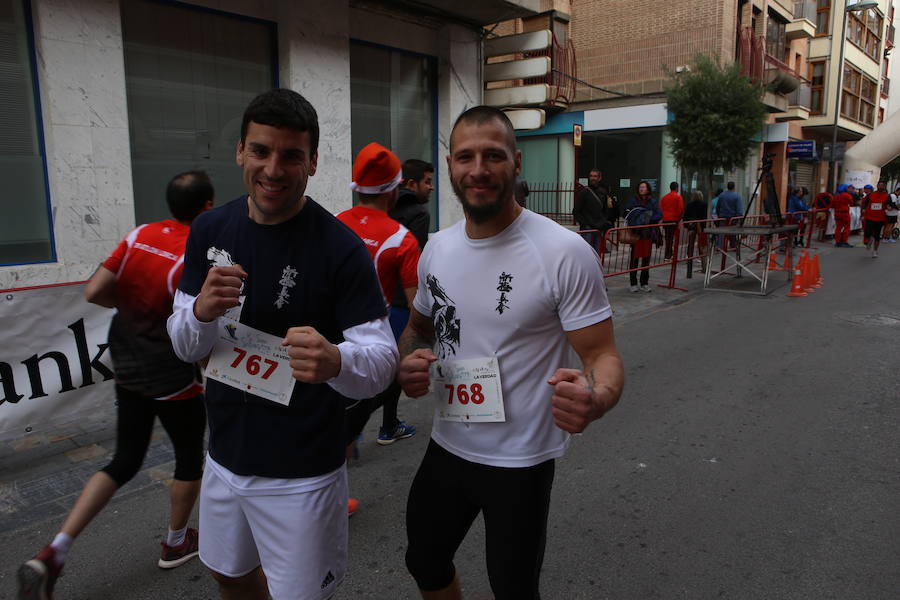 Así estaban las calles de Lorca en la carrera que despedía el año