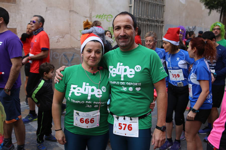 Así estaban las calles de Lorca en la carrera que despedía el año