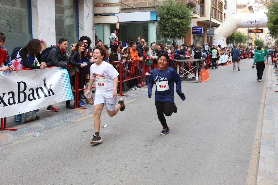 Los más jóvenes también se han apuntado a despedir el año corriendo