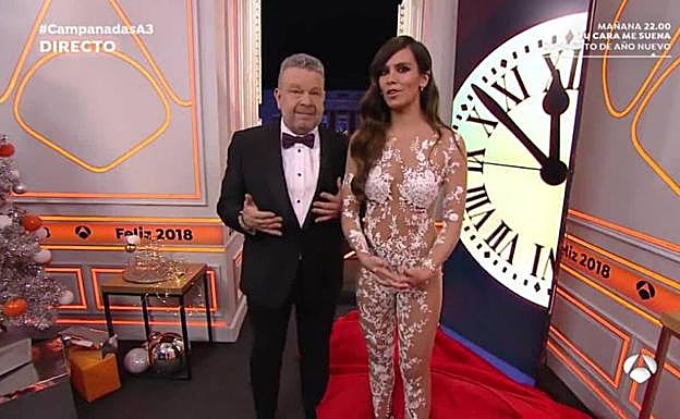 Alberto Chicote, Cristina Pedroche y su alegato feminista, nuevo récord para las campanadas de Antena 3