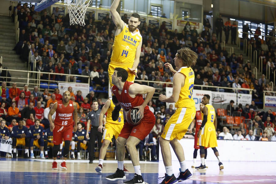 Una canasta de Popovic a falta de 1,1 segundos del final da la victoria y mete en la Copa al Fuenlabrada, una que se le complica mucho al conjunto murciano