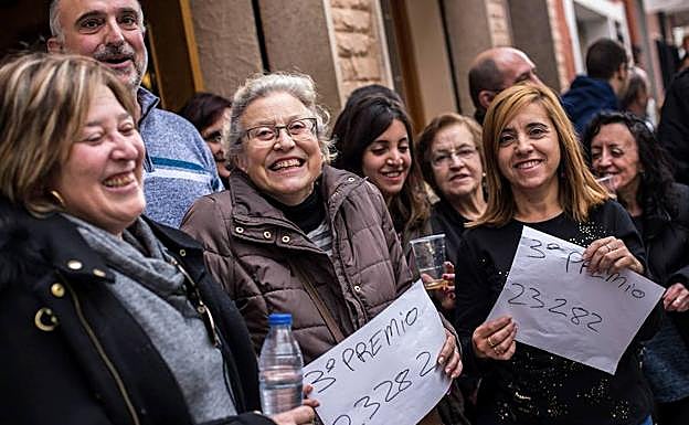 Ganadores de la Lotería del Niño.