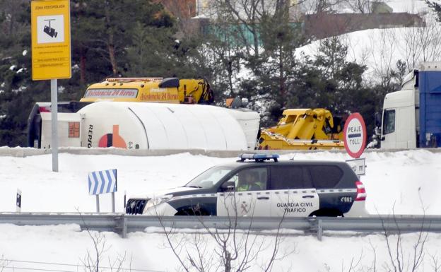 Imagen del lugar del accidente.