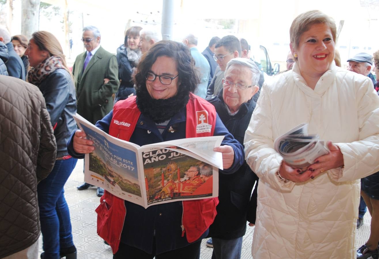 El presidente de la Comunidad agradece en el evento 'Gracias, Caravaca de la Cruz Año Jubilar 2017' el trabajo de la gente que ha hecho posible que este sea «el acontecimiento cultural, turístico y religioso más importante de España»