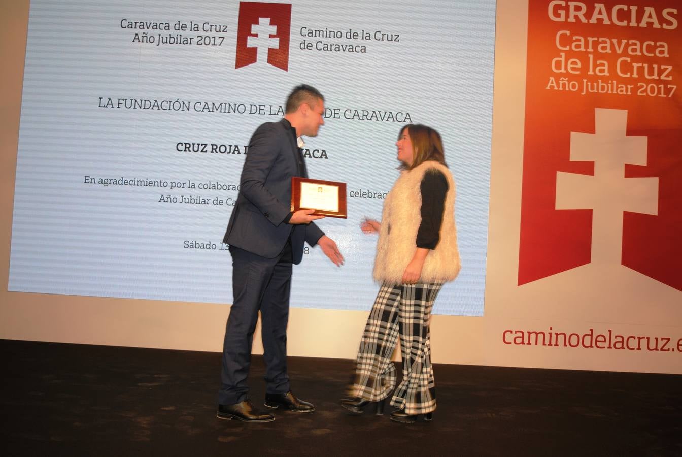 El presidente de la Comunidad agradece en el evento 'Gracias, Caravaca de la Cruz Año Jubilar 2017' el trabajo de la gente que ha hecho posible que este sea «el acontecimiento cultural, turístico y religioso más importante de España»