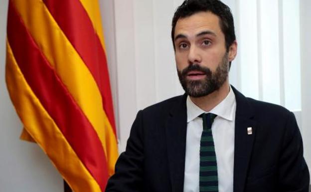 El presidente del Parlament, Roger Torrent.